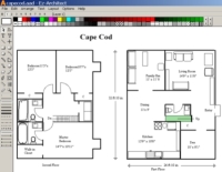 Ez-Architect for Windows XP and Vista is a full featured home design program